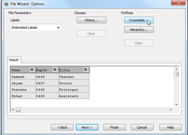 click on cross button